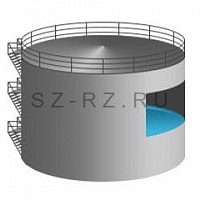 Резервуар для воды 200 м3